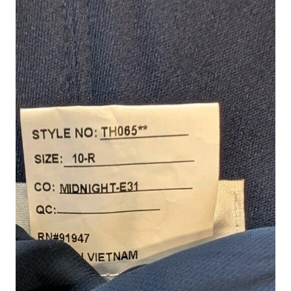 Dessy Group Thread Off The Shoulder Draped Neckline Maxi Dress Navy Size 10 - Picture 10 of 11